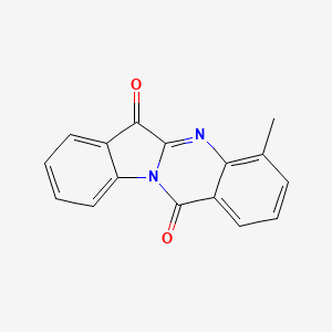 4-Methylindolo[2,1-b]quinazoline-6,12-dione