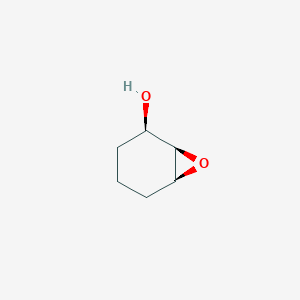 molecular formula C6H10O2 B8429564 (1S)-1alpha,2alpha-Epoxycyclohexane-3alpha-ol CAS No. 26828-72-8