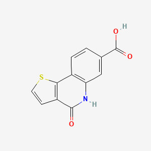 4-Oxo-4,5-dihydrothieno[3,2-c]quinoline-7-carboxylic acid