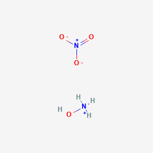 molecular formula H4N2O4 B084296 硝酸羟胺 CAS No. 13465-08-2