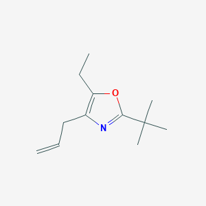 4-Allyl-2-tert-butyl-5-ethyl-oxazole