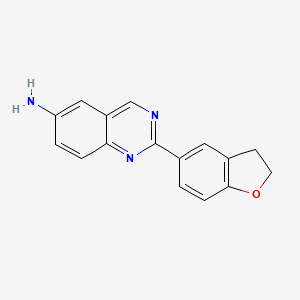 6-Amino-2-(2,3-dihydro-5-benzofuryl)-quinazoline