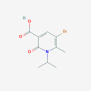 5-Bromo-1-Isopropyl-6-Methyl-2-oxo-1,2-Dihydropyridine-3-Carboxylic Acid
