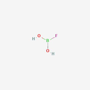 molecular formula BFH2O2 B8429918 Fluoroboronic acid 