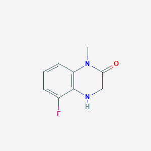 5-Fluoro-1-methyl-3,4-dihydro-1H-quinoxalin-2-one