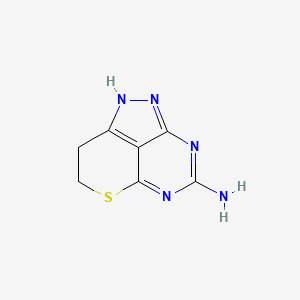 7,8-Dihydro-2H-6-thia-1,2,3,5-tetraazaacenaphthylen-4-amine