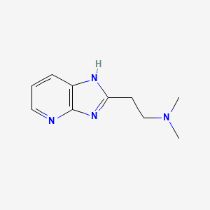 2-(2-dimethylaminoethyl)-3H-imidazo [4,5-b] pyridine