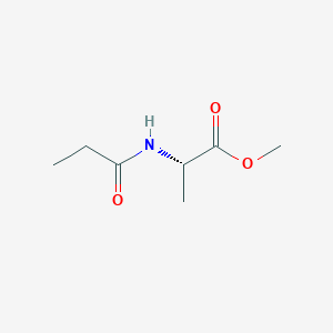 molecular formula C7H13NO3 B8430133 Methyl(2s)-2-(propionylamino)propanoate 