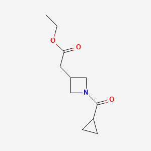 Ethyl[1-(cyclopropylcarbonyl)-3-azetidinyl]acetate