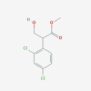 2-(2,4-Dichlorophenyl)-3-hydroxypropanoic acid methyl ester