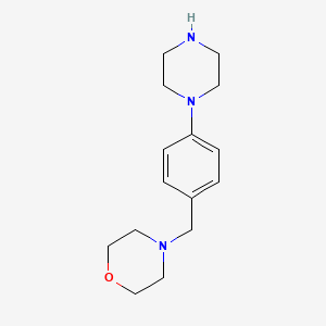 4-(4-Piperazin-1-ylbenzyl)morpholine