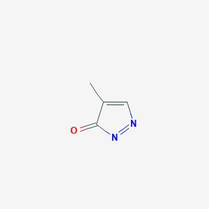 molecular formula C4H4N2O B8430442 4-Methylpyrazol-5-one 