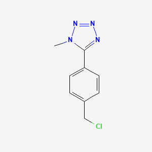 4-(1-Methyltetrazol-5-yl)benzyl chloride