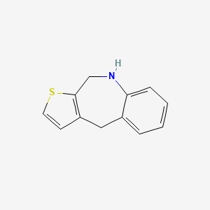 molecular formula C12H11NS B8430831 9,10-Dihydro-4H-thieno[2,3-c][1]benzazepine 