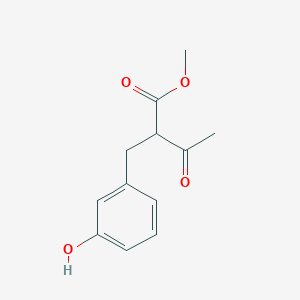 Methyl 2-(3-hydroxybenzyl)-3-oxobutanoate