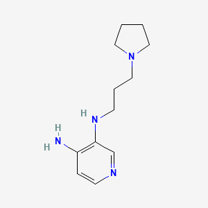 N3-(3-Pyrrolidin-1-yl-propyl)-pyridine-3,4-diamine