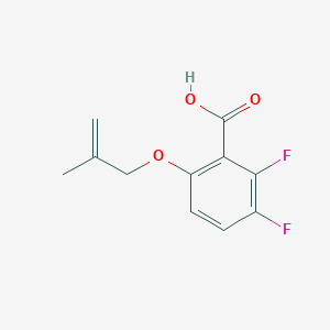2,3-Difluoro-6-(2-methylallyloxy)benzoic acid