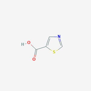 molecular formula C4H3NO2S B084310 Ácido tiazol-5-carboxílico CAS No. 14527-41-4