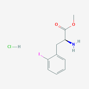 (S)-Methyl 2-amino-3-(2-iodophenyl)propanoate hydrochloride