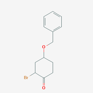 4-Benzyloxy-2-bromocyclohexanone