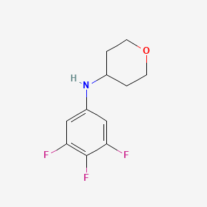 4-(3,4,5-Trifluorophenyl)aminotetrahydropyran