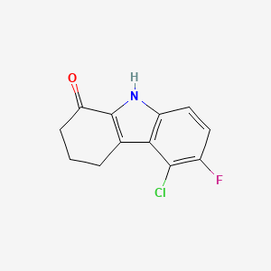 5-Chloro-6-fluoro-2,3,4,9-tetrahydro-1H-carbazol-1-one