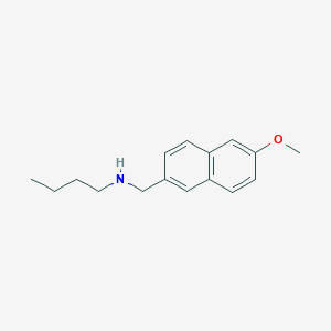 molecular formula C16H21NO B8431323 Butyl-(6-methoxy-naphthalen-2-ylmethyl)-amine 