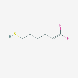 6,6-Difluoro-5-methyl-5-hexene-1-thiol