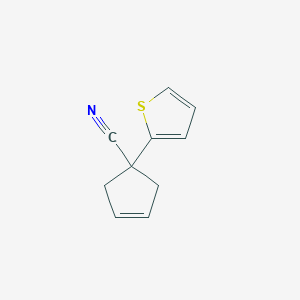 1-(2-Thienyl)cyclopent-3-ene-1-carbonitrile