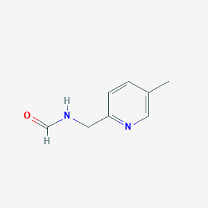 molecular formula C8H10N2O B8431375 N-(5-methyl-pyridin-2-ylmethyl)-formamide 