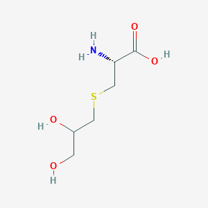 molecular formula C6H13NO4S B8431484 s-Glycerylcysteine 