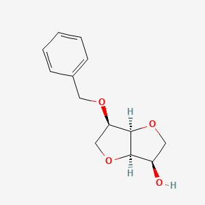 (3R,3aR,6R,6aR)-6-benzyloxy-2,3,3a,5,6,6a-hexahydrofuro[3,2-b]furan-3-ol