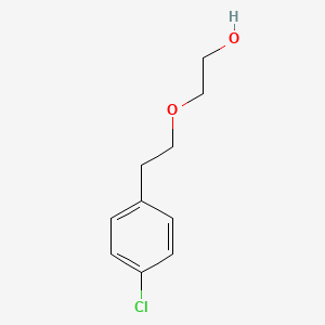 molecular formula C10H13ClO2 B8431555 2-[2-(4-Chlorophenyl)ethoxy]ethanol 