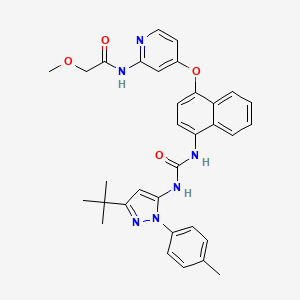 molecular formula C33H34N6O4 B8431646 US8933228, Ref 2 