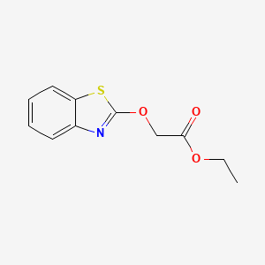 Ethyl 2-(benzo[d]thiazol-2-yloxy)acetate