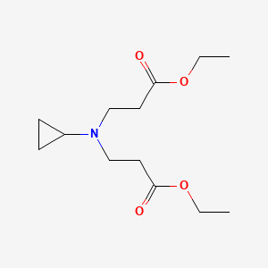 Diethyl3,3'-(cyclopropylazanediyl)dipropanoate