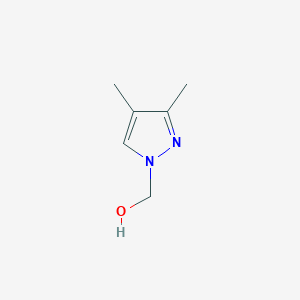 molecular formula C6H10N2O B8431880 N-hydroxymethyl-3,4-dimethylpyrazole 