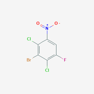 3-Bromo-2,4-dichloro-5-fluoronitrobenzene