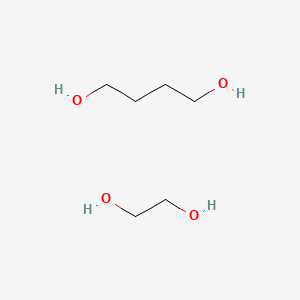 molecular formula C6H16O4 B8431963 Ethylene glycol butane-1,4-diol CAS No. 27637-03-2