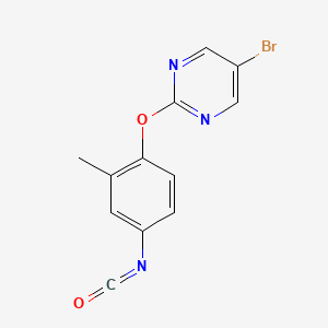 4-(5-Bromo-2-pyrimidinyloxy)-3-methylphenyl isocyanate