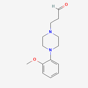 3-[4-(2-Methoxy-phenyl)-piperazin-1-yl]-propionaldehyde