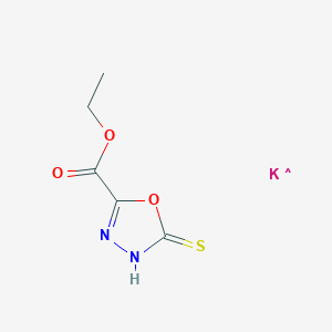 Potassium 5-(ethoxycarbonyl)-1,3,4-oxadiazole-2-thiolate