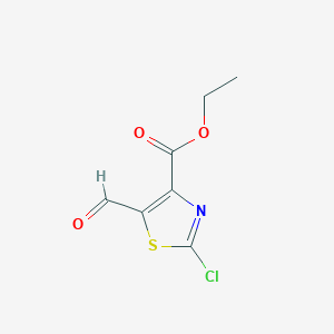 Ethyl 2-chloro-5-formyl-1,3-thiazole-4-carboxylate