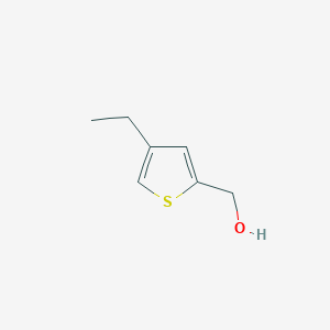 molecular formula C7H10OS B8432282 (4-Ethyl-2-thienyl)methanol 