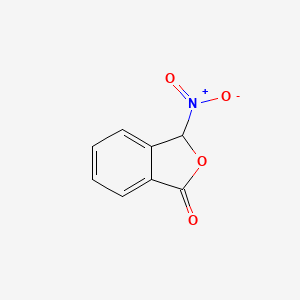 molecular formula C8H5NO4 B8432286 Nitrophthalide 