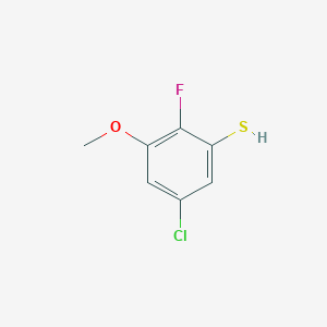 5-Chloro-2-fluoro-3-methoxybenzenethiol