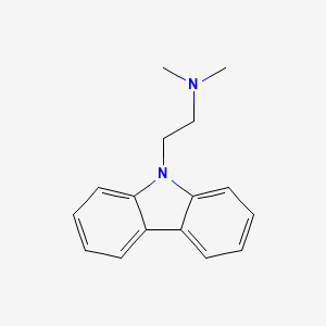 molecular formula C16H18N2 B8432439 Carbazole, 9-(2-(dimethylamino)ethyl)- CAS No. 7384-02-3