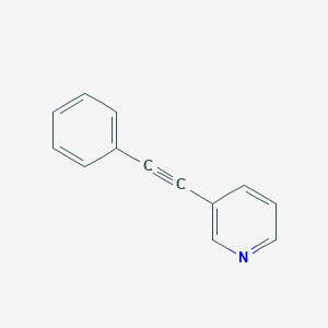 molecular formula C13H9N B084325 3-苯乙炔基-吡啶 CAS No. 13238-38-5