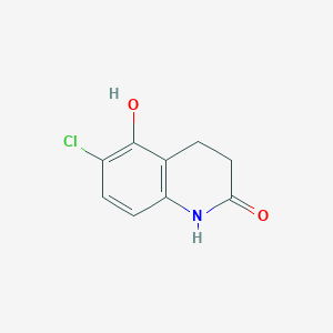 6-Chloro-5-hydroxy-3,4-dihydrocarbostyril