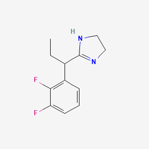 Rac-2-[1-(2,3-difluoro-phenyl)-propyl]-4,5-dihydro-1h-imidazole